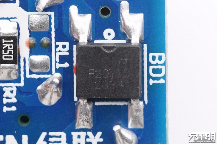 allbetPD20W充电器开箱评测：拆解篇（下）